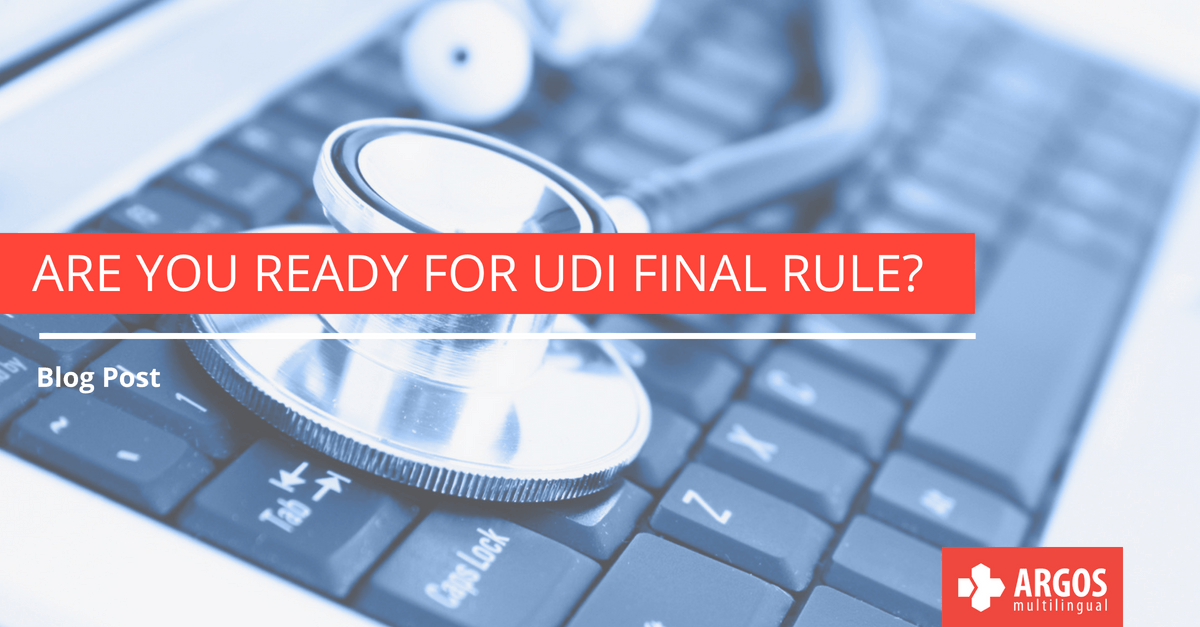 Are you ready for UDI Final Rule?