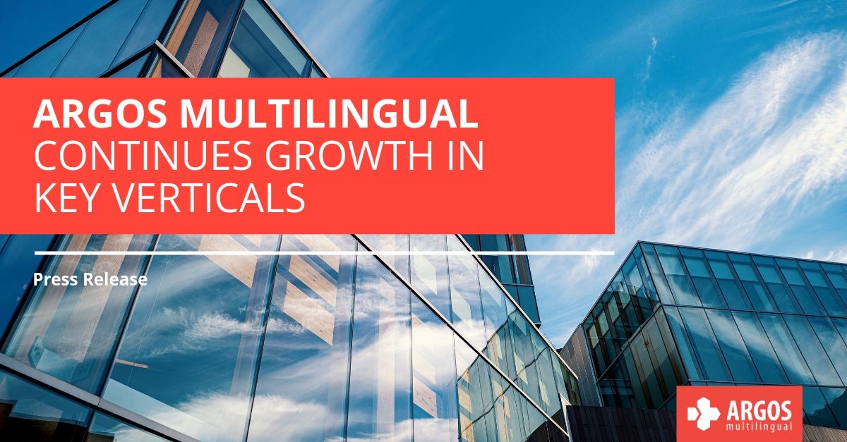 Argos Multilingual Continues Growth in Life Sciences