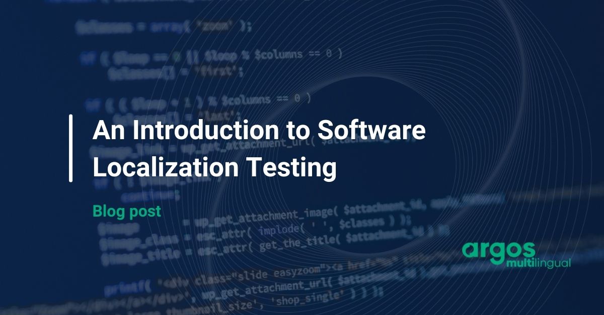 An Introduction to Software Localization Testing