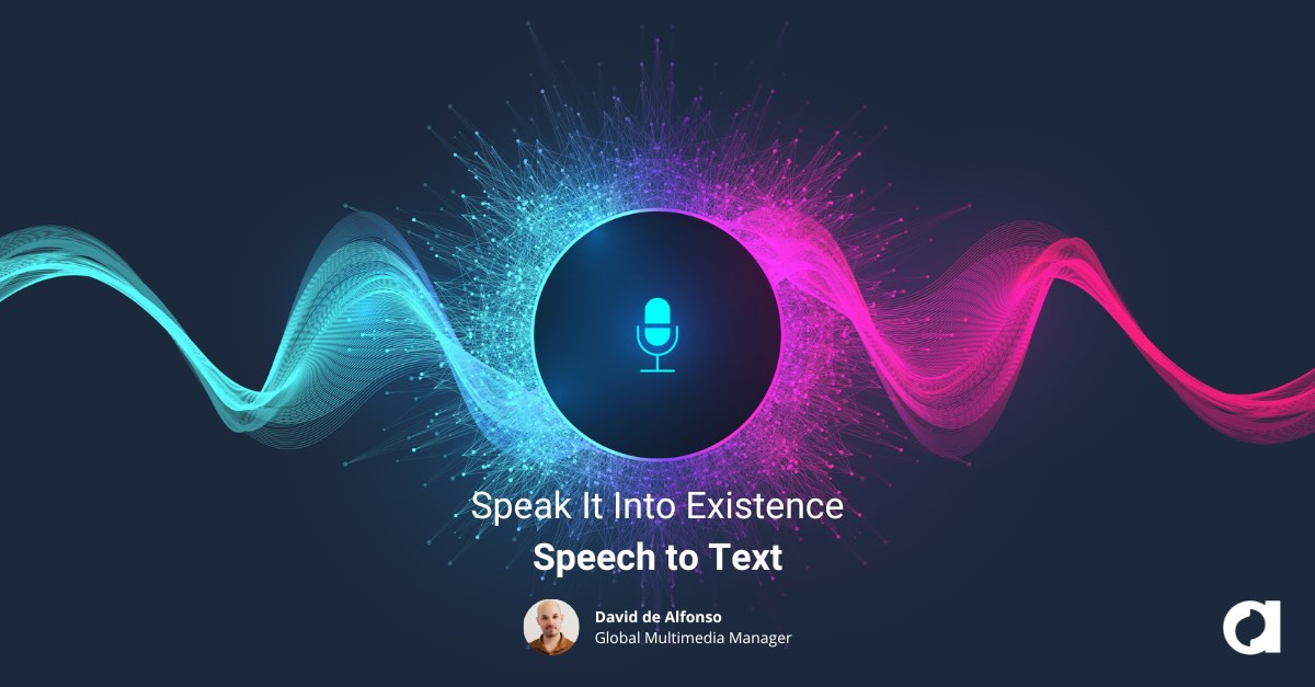 Speak It Into Existence: Speech to Text
