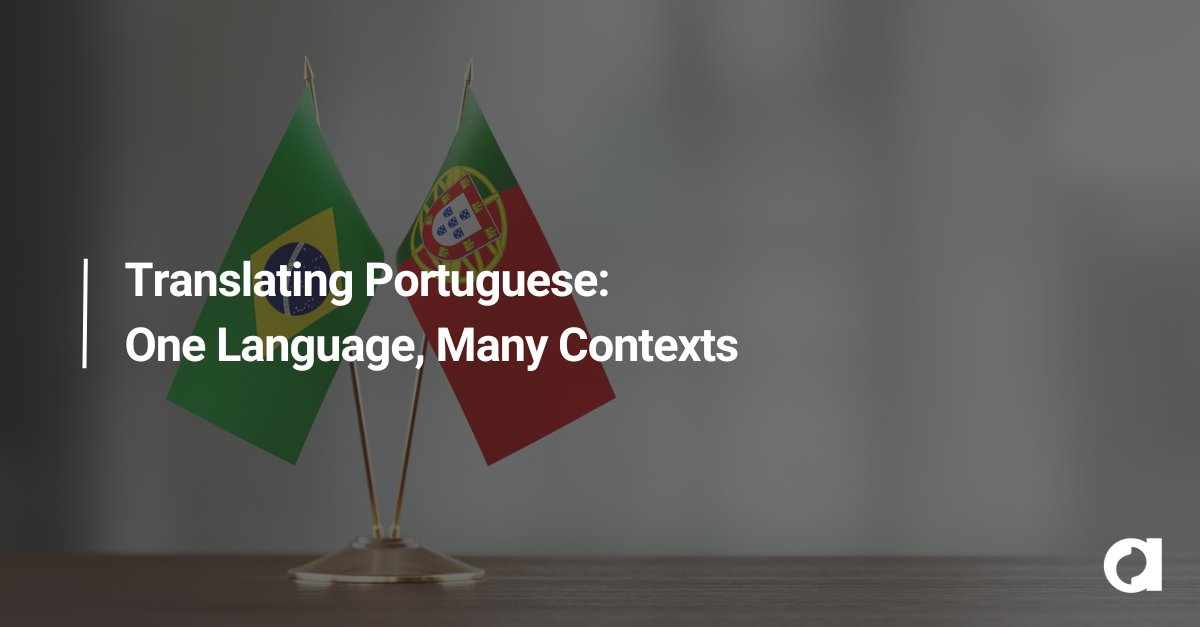 Translating Portuguese: One Language, Many Contexts 