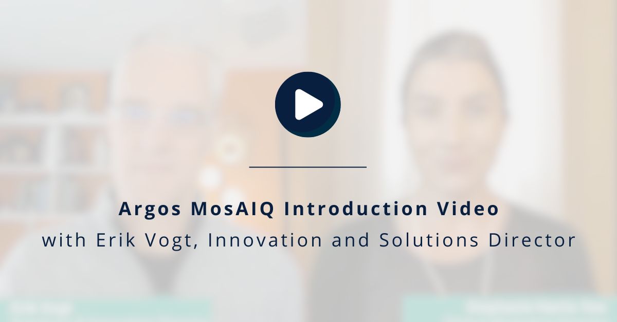 Argos MosAIQ Introduction Video with Erik Vogt, Innovation and Solutions Director